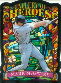 1998 Topps Gallery - Gallery of Heroes #GH7 Mark McGwire Front