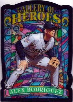 1998 Topps Gallery - Gallery of Heroes #GH4 Alex Rodriguez Front