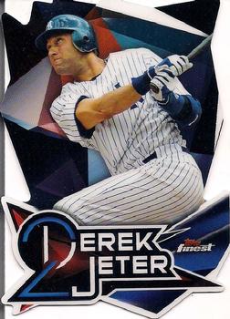 2015 Finest - Careers Die Cuts #FC-8 Derek Jeter Front
