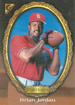 1998 Topps Gallery - Gallery Proofs #GP15 Brian Jordan Front