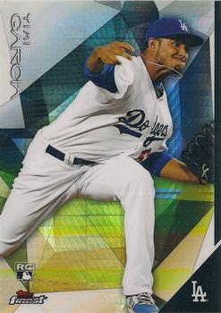 2015 Finest - Prism Refractor #90 Yimi Garcia Front