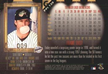 1998 Topps Gallery - Player's Private Issue #PPI139 Steve Finley Back