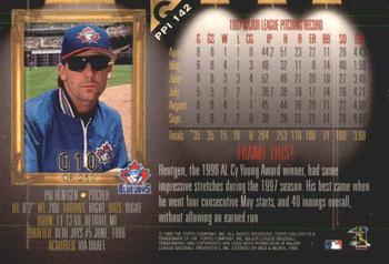 1998 Topps Gallery - Player's Private Issue #PPI142 Pat Hentgen Back