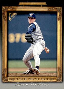 1998 Topps Gallery - Player's Private Issue Auction  25 Point #NNO Jason Dickson Front