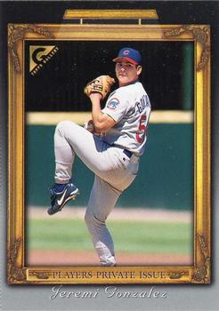 1998 Topps Gallery - Player's Private Issue Auction  25 Point #NNO Jeremi Gonzalez Front