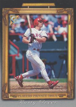 1998 Topps Gallery - Player's Private Issue Auction  25 Point #NNO Rusty Greer Front