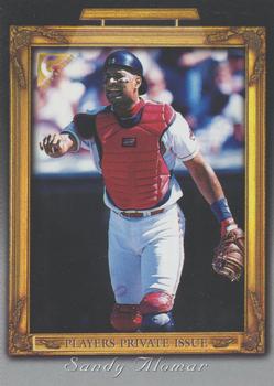 1998 Topps Gallery - Player's Private Issue Auction  25 Point #NNO Sandy Alomar Front
