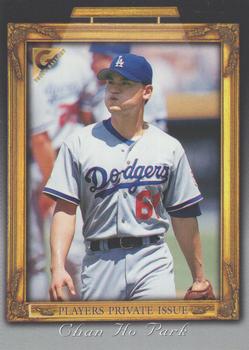 1998 Topps Gallery - Player's Private Issue Auction  25 Point #NNO Chan Ho Park Front