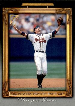 1998 Topps Gallery - Player's Private Issue Auction  25 Point #NNO Chipper Jones Front