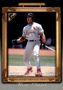 1998 Topps Gallery - Player's Private Issue Auction  25 Point #NNO Ron Gant Front