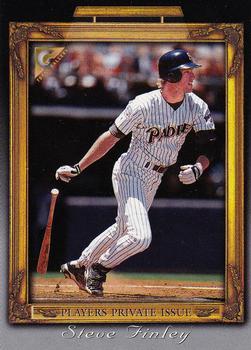 1998 Topps Gallery - Player's Private Issue Auction  25 Point #NNO Steve Finley Front