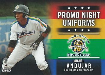 2015 Topps Pro Debut - Promo Night Uniforms #PN-MA Miguel Andujar Front