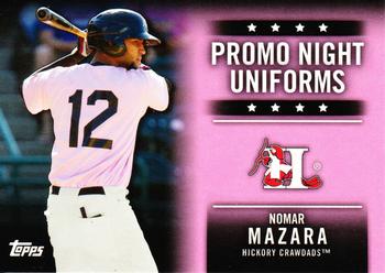 2015 Topps Pro Debut - Promo Night Uniforms #PN-NM Nomar Mazara Front