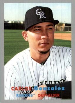 2015 Topps Archives - Silver #38 Carlos Gonzalez Front
