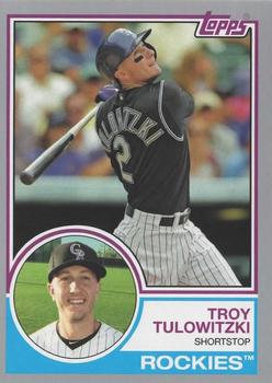 2015 Topps Archives - Silver #238 Troy Tulowitzki Front
