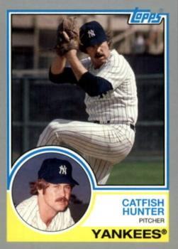 2015 Topps Archives - Silver #248 Catfish Hunter Front