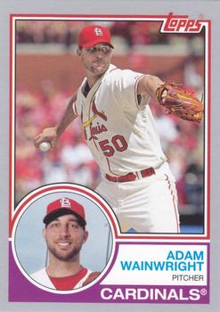 2015 Topps Archives - Silver #263 Adam Wainwright Front