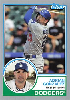 2015 Topps Archives - Silver #272 Adrian Gonzalez Front