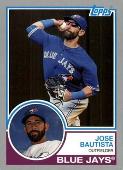 2015 Topps Archives - Silver #291 Jose Bautista Front