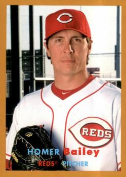 2015 Topps Archives - Gold #18 Homer Bailey Front