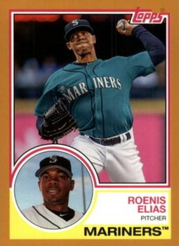 2015 Topps Archives - Gold #222 Roenis Elias Front