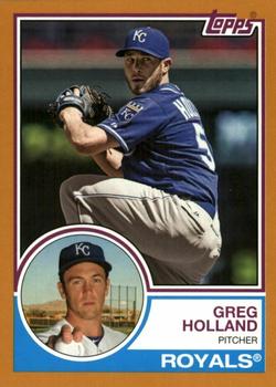 2015 Topps Archives - Gold #233 Greg Holland Front