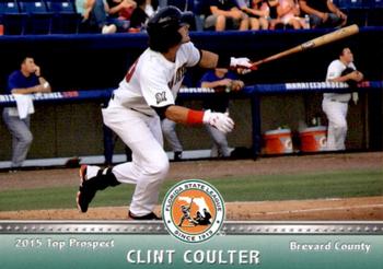 2015 Grandstand Florida State League Top Prospects #NNO Clint Coulter Front