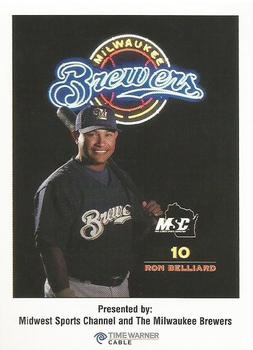 2000 Milwaukee Brewers Police #NNO Ron Belliard Front