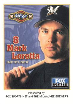 2001 Milwaukee Brewers Police #NNO Mark Loretta Front