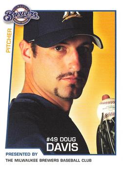 2004 Milwaukee Brewers Police #NNO Doug Davis Front