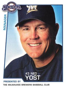 2004 Milwaukee Brewers Police #NNO Ned Yost Front