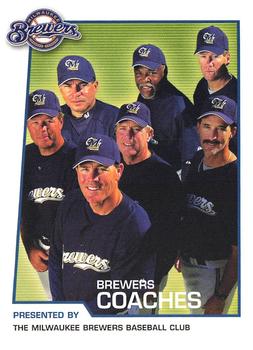 2004 Milwaukee Brewers Police #NNO Brewers Coaches Front