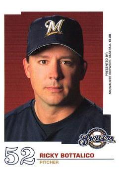 2005 Milwaukee Brewers Police #NNO Ricky Bottalico Front