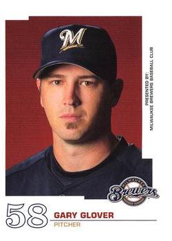 2005 Milwaukee Brewers Police #NNO Gary Glover Front