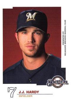 2005 Milwaukee Brewers Police #NNO J.J. Hardy Front
