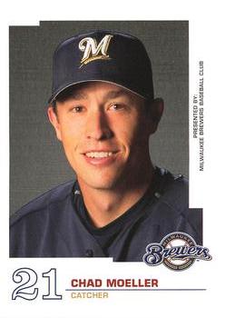 2005 Milwaukee Brewers Police #NNO Chad Moeller Front