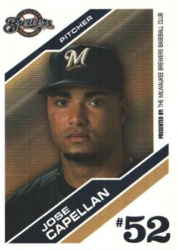 2006 Milwaukee Brewers Police #NNO Jose Capellan Front