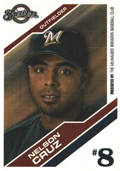 2006 Milwaukee Brewers Police #NNO Nelson Cruz Front