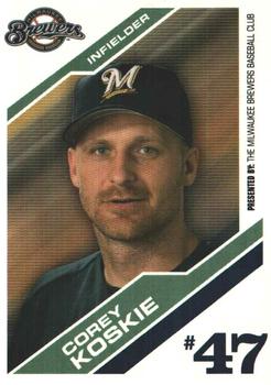 2006 Milwaukee Brewers Police #NNO Corey Koskie Front