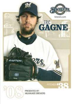 2008 Milwaukee Brewers Police #NNO Eric Gagne Front