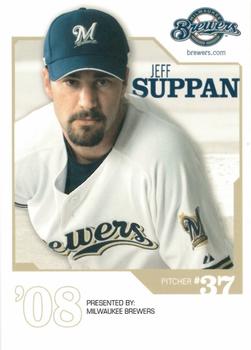 2008 Milwaukee Brewers Police #NNO Jeff Suppan Front