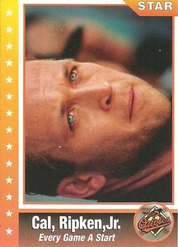 1995 Star Cal Ripken, Jr. 80 (Unlicensed) #39 Cal Ripken Jr. Front