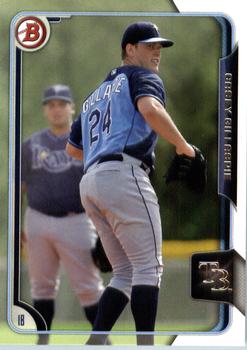 2015 Bowman Draft #4 Casey Gillaspie Front