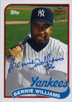2015 Topps Archives - Fan Favorites Autographs #FFA-BW Bernie Williams Front