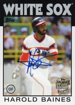 2015 Topps Archives - Fan Favorites Autographs #FFA-HB Harold Baines Front