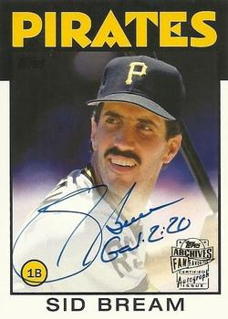 2015 Topps Archives - Fan Favorites Autographs #FFA-SB Sid Bream Front
