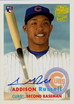 2015 Topps Archives - Fan Favorites Autographs #FFA-ARU Addison Russell Front