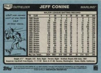 2015 Topps Archives - Fan Favorites Autographs #FFA-JCO Jeff Conine Back