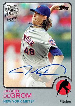2015 Topps Archives - Fan Favorites Autographs #FFA-JD Jacob deGrom Front