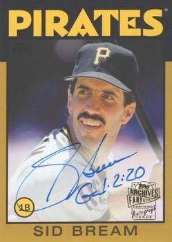 2015 Topps Archives - Fan Favorites Autographs Gold #FFA-SB Sid Bream Front